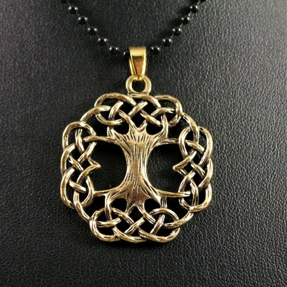 Alloy Celtic Tree of Life Pendant Necklace